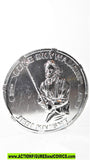Star wars action figures LUKE SKYWALKER jedi COIN 25 30th anniversary