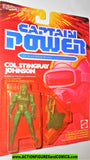 Captain Power COL STINGRAY JOHNSON 1987 Soldiers of the Future moc