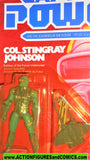 Captain Power COL STINGRAY JOHNSON 1987 Soldiers of the Future moc