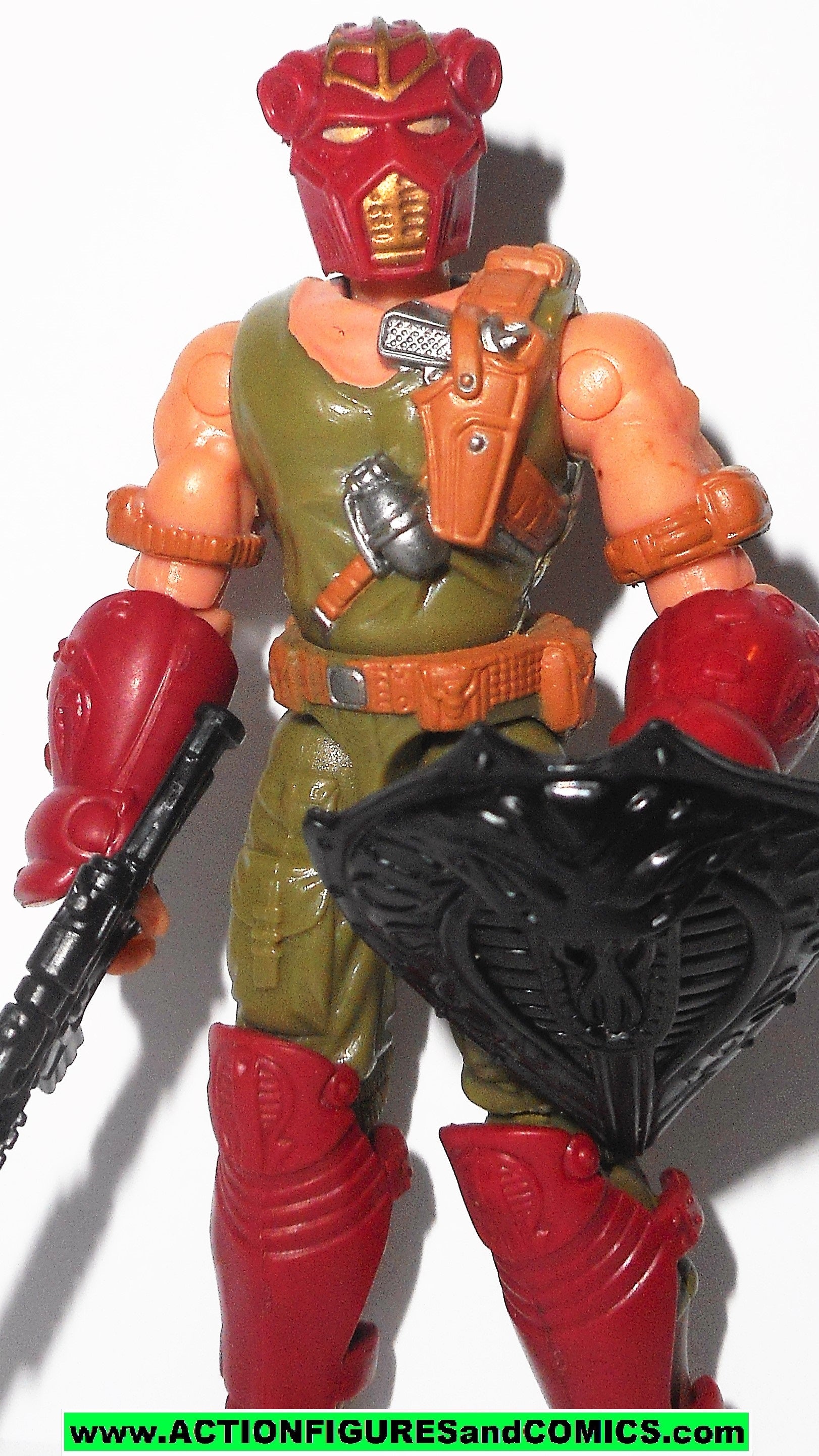 gi joe GRUNT v8 2003 cobra claws disguise spytroops complete