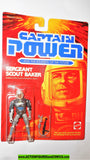 Captain Power SERGEANT SCOUT BAKER 1987 Soldiers of the Future moc