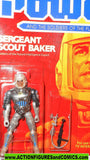 Captain Power SERGEANT SCOUT BAKER 1987 Soldiers of the Future moc