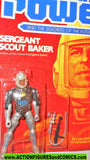 Captain Power SERGEANT SCOUT BAKER 1987 Soldiers of the Future moc