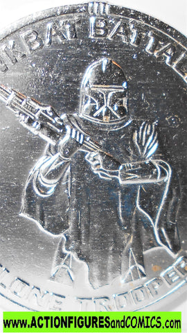 star wars action figures CLONE TROOPER Hawkbat battalion COIN