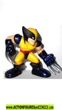 Marvel Super Hero Squad WOLVERINE yellow blue x-men dark