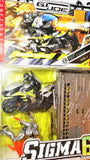 Gi joe BAT SNAKE EYES cobra Mission SKY CYCLE motorcycle SIGMA 6 SIX moc
