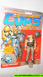 Cops 'n Crooks ROCK KRUSHER c.o.p.s. hasbro toys 1988 action figures moc