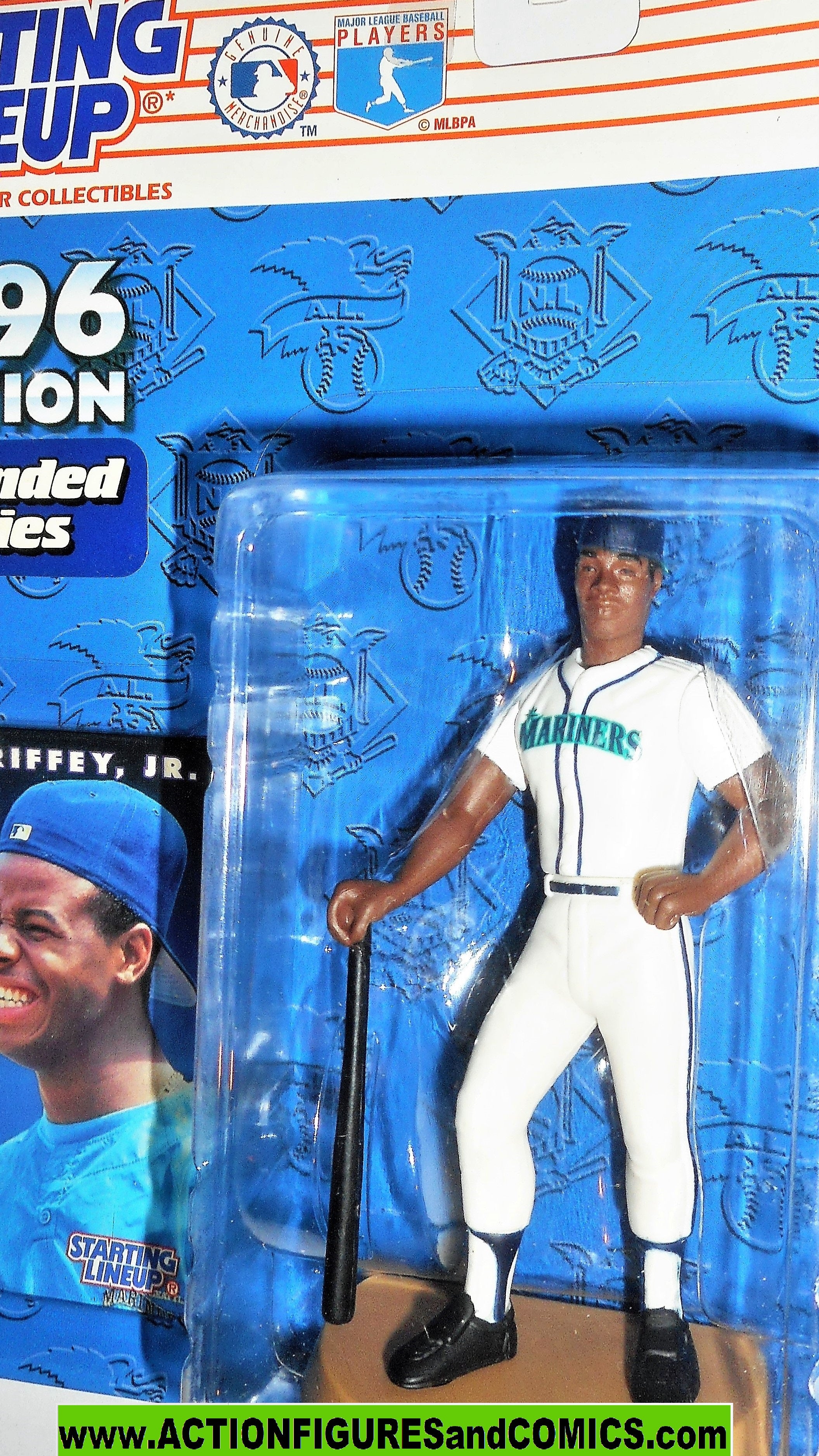 1992 Ken Griffey Jr Starting Lineup SLU Figure, With Card