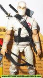 gi joe STORM SHADOW 2007 v21 25th anniversary white ninja complete