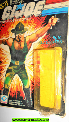 Figuras de Acción A Go-Gó: SGT. SLAUGHTER (G.I. JOE: CUSTOM Figuras de Acción A Go-Gó: SGT. SLAUGHTER (G.I. JOE: CUSTOM