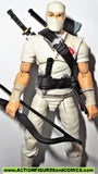 gi joe STORM SHADOW 2007 v21 25th anniversary white ninja complete