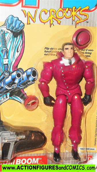 1988 Cops N Crooks Hasbro Buttons McBoomBoom Figurine 1988 Cops N Crooks Hasbro Buttons McBoomBoom Figurine