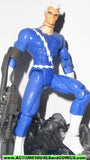 X-MEN X-Force toy biz QUICKSILVER gray/blue suit 1996 mutant armor series