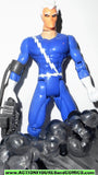 X-MEN X-Force toy biz QUICKSILVER gray/blue suit 1996 mutant armor series