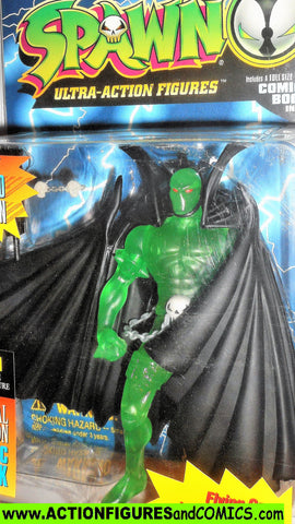 Spawn SPAWN NECROPLASM green 1996 todd mcfarlane toys 1995 moc