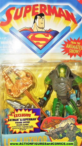 Superman the animated series LEX LUTHOR kenner toys action figures moc