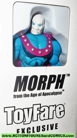 X-MEN X-Force toy biz MORPH age of apocalypse toyfare 1999 marvel moc mib