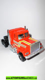 gobots STAKS vintage 1984 COMPLETE tonka orange tractor trailer semi