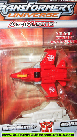 Transformers universe FIREFLIGHT superion arealbots micromaster 2004 moc