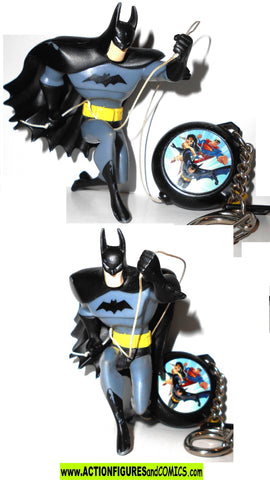 justice league unlimited BATMAN basic fun keychain 2003