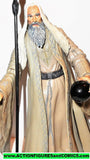 Lord of the Rings SARUMAN the WHITE Floating Palantir base toy biz complete hobbit