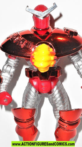 Iron man CRIMSON DYNAMO 1996 marvel universe action hour toy biz figures