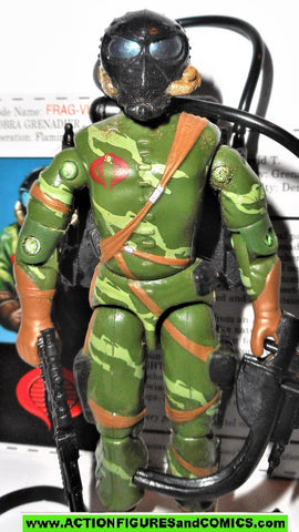 gi joe FRAG VIPER cobra jungle 2006 fan club Operation Flaming Moth complete