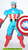 marvel universe toy biz CAPTAIN AMERICA & BUCKY complete 1998 toybiz