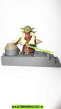 star wars action figures YODA Spinning attack 2005 rots ep 3