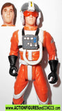 star wars action figures WEDGE ANTILLIES rebel X-WING PILOT power of the force