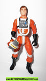 star wars action figures WEDGE ANTILLIES rebel X-WING PILOT power of the force