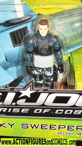 gi joe SKY SWEEPER Air Raid 2009 Rise of Cobra movie moc mib