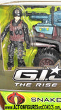 gi joe SCRAP IRON & SNAKE TRAX ATV 2009 Rise of Cobra moc mib