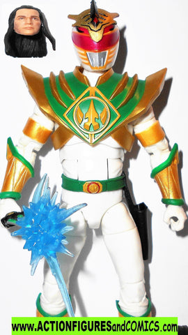 Power Rangers WHITE RANGER Lord Drakkon Mighty Morphin lightning