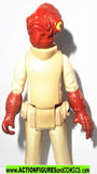 star wars action figures ADMIRAL ACKBAR 1983 kenner vintage 100% complete