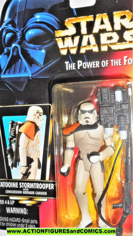 star wars action figures SANDTROOPER .00 red card TATOOINE STORMTROOPER moc