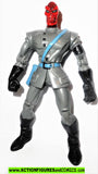 Spider-man the Animated series RED SKULL 1998 sneak attack flip and trap toy biz action figures