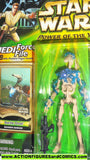 star wars action figures BATTLE DROID BOOMER DAMAGE 2000 power of the jedi moc