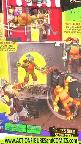 teenage mutant ninja turtles ANCHOVY ALLEY 2012 playset mib moc