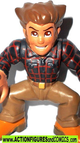 Marvel Super Hero Squad WOLVERINE LOGAN X-men evolution
