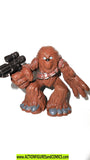 STAR WARS Galactic heroes CHEWBACCA open hand complete hasbro pvc