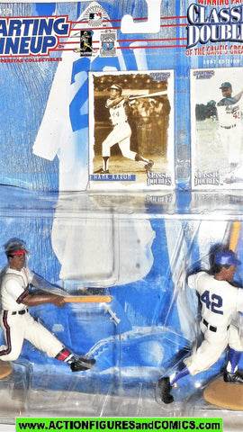 Starting Lineup HANK AARON JACKIE ROBINSON classic doubles 1997 moc