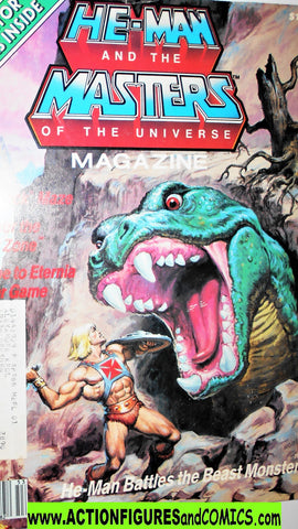 Masters of the Universe Magazine #04 FALL 1985 vintage he-man