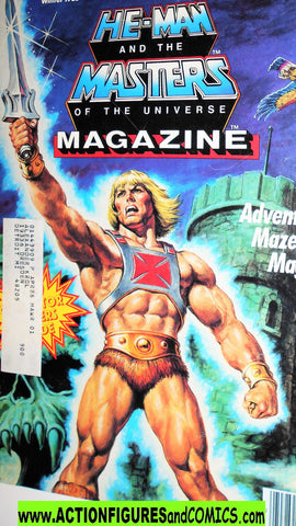 Masters of the Universe Magazine #01 WINTER 1985 vintage he-man