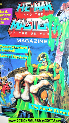 Masters of the Universe Magazine #06 SPRING 1986 vintage he-man