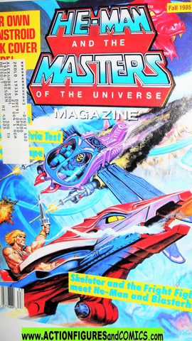 Masters of the Universe Magazine #08 FALL 1986 vintage he-man