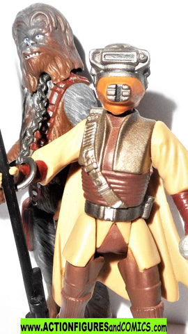 star wars action figures BOUSHH CHEWBACCA return of the jedi cinema scene