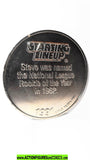 Starting Lineup STEVE SAX 1991 Collector COIN NY Yankees sports baseball