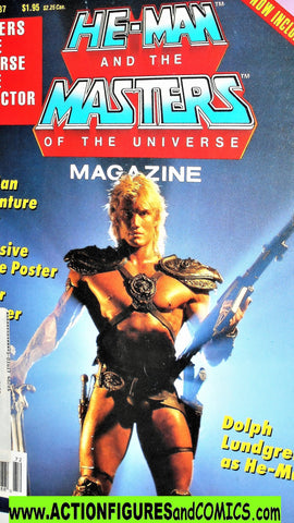 Masters of the Universe Magazine #11 Summer 1987 vintage he-man