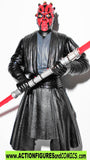 star wars action figures DARTH MAUL jedi duel 1999 episode I 1 complete hasbro toys
